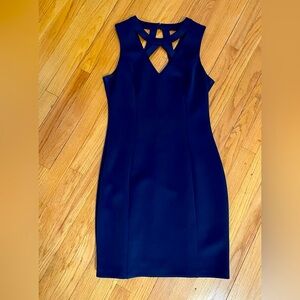 Guess - Cutout Dark Blue Dress